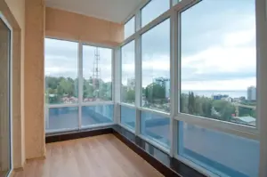 остекление от пола до потолка VEKA
